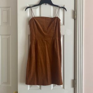 Brown baevely dress purchased from an online boutique